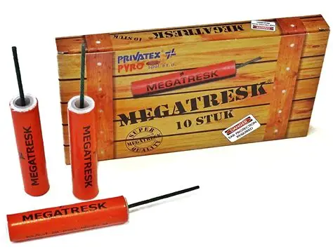 Petardy hukowo-błyskowe Megatresk Privatex Pyro 10 szt.