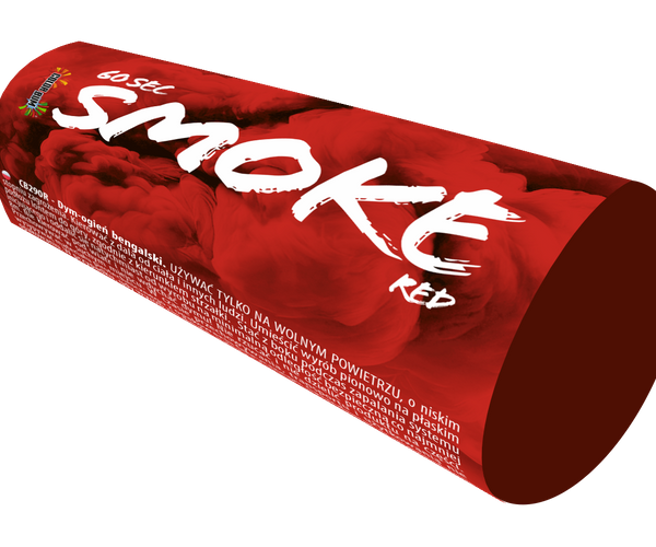 Świeca dymna czerwona Red Smoke CB290R Color Bum T1