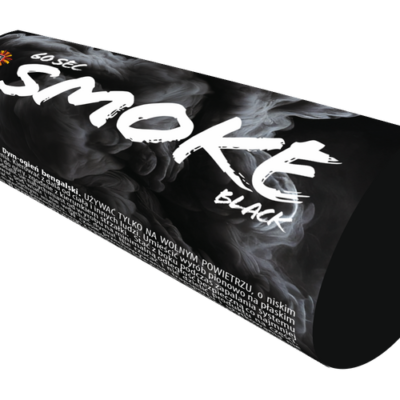 Świeca dymna czarna Black Smoke CB290BK Color Bum T1