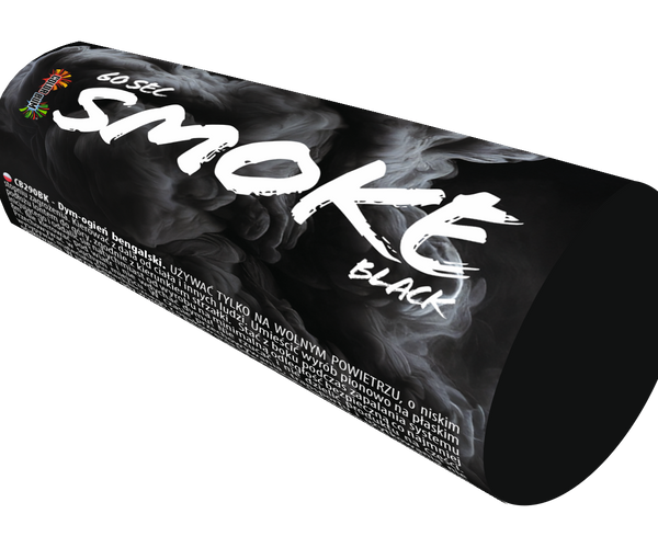 Świeca dymna czarna Black Smoke CB290BK Color Bum T1