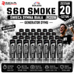Zestaw 20 świec dymnych białych S60 Smoke Sokara PC2S1W
