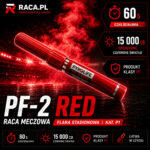 Raca czerwona metalowa meczowa PF-2/RED