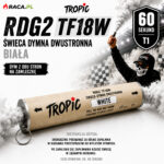 Świeca dymna dwustronna biała White RDG2 TF18W na zawleczkę Tropic T1