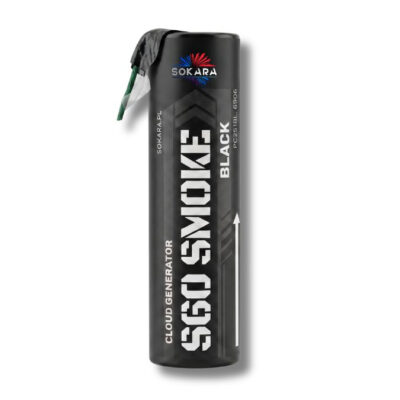 Świeca dymna czarna S60 Smoke PC2S1BL Sokara
