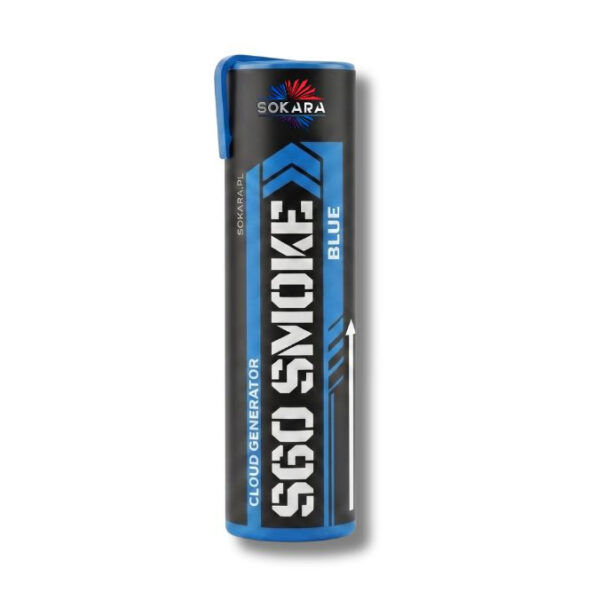 Świeca dymna niebieska S60 Smoke PC2S1B Sokara