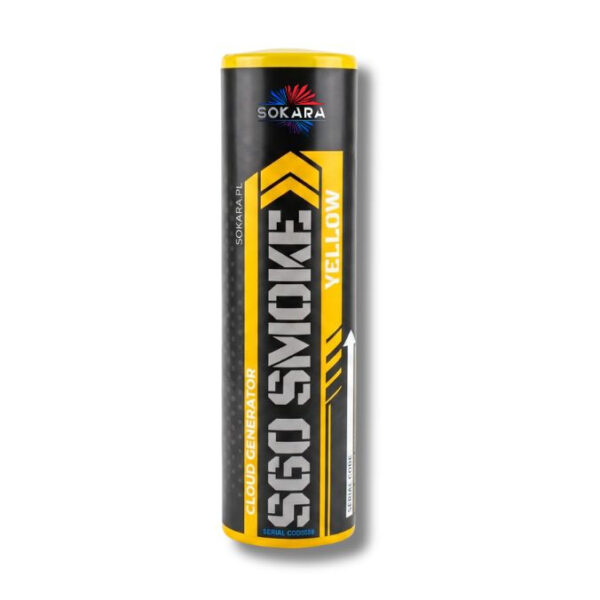 Świeca dymna żółta S60 Smoke PC2S1Y Sokara