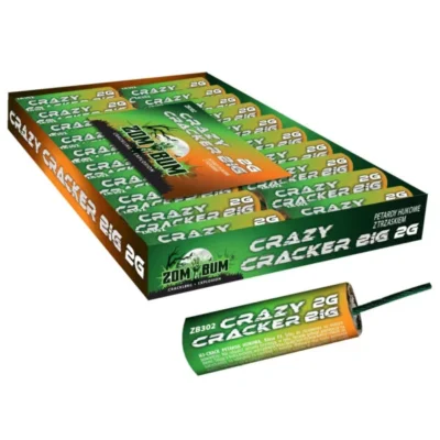 Petardy błyskowe Crazy Cracker BIG 2G ZB302 ZomBum 20 szt.