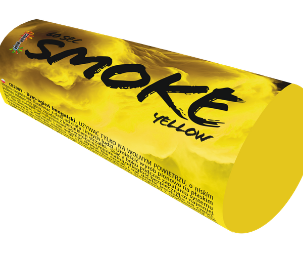 Świeca dymna żółta Yellow Smoke CB290Y Color Bum T1