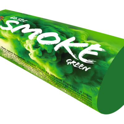 Świeca dymna zielona Green Smoke CB290G Color Bum T1