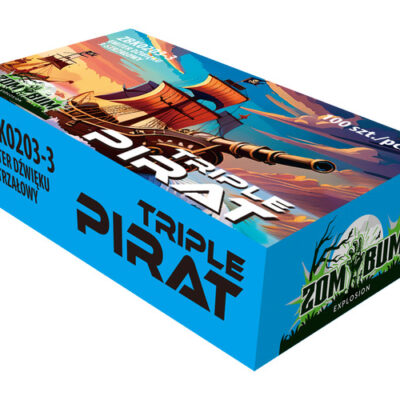 Petardy hukowe Triple Pirat ZBK02033 ZomBum 100 szt.