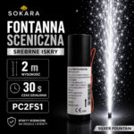 Fontanna sceniczna srebrne iskry 2 m 30 s PC2FS1 Sokara